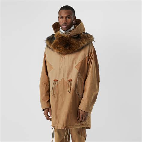 burberry parka with detachable hood and warmer
